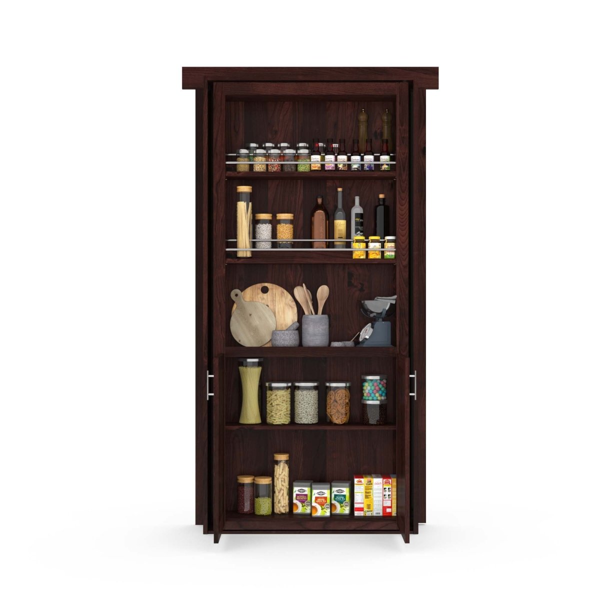 Hidden Flush Mount Knotty Alder Pantry Door - Tampa Home & Garden Store