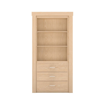Hidden Flush Mount Maple Dresser Door - Tampa Home & Garden Store