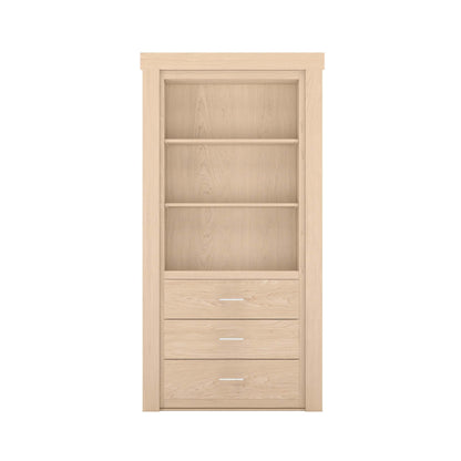 Hidden Flush Mount Maple Dresser Door - Tampa Home & Garden Store