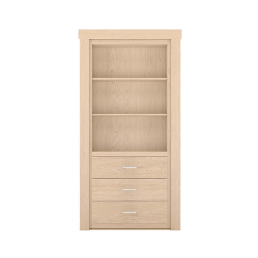 Hidden Flush Mount Maple Dresser Door - Tampa Home & Garden Store