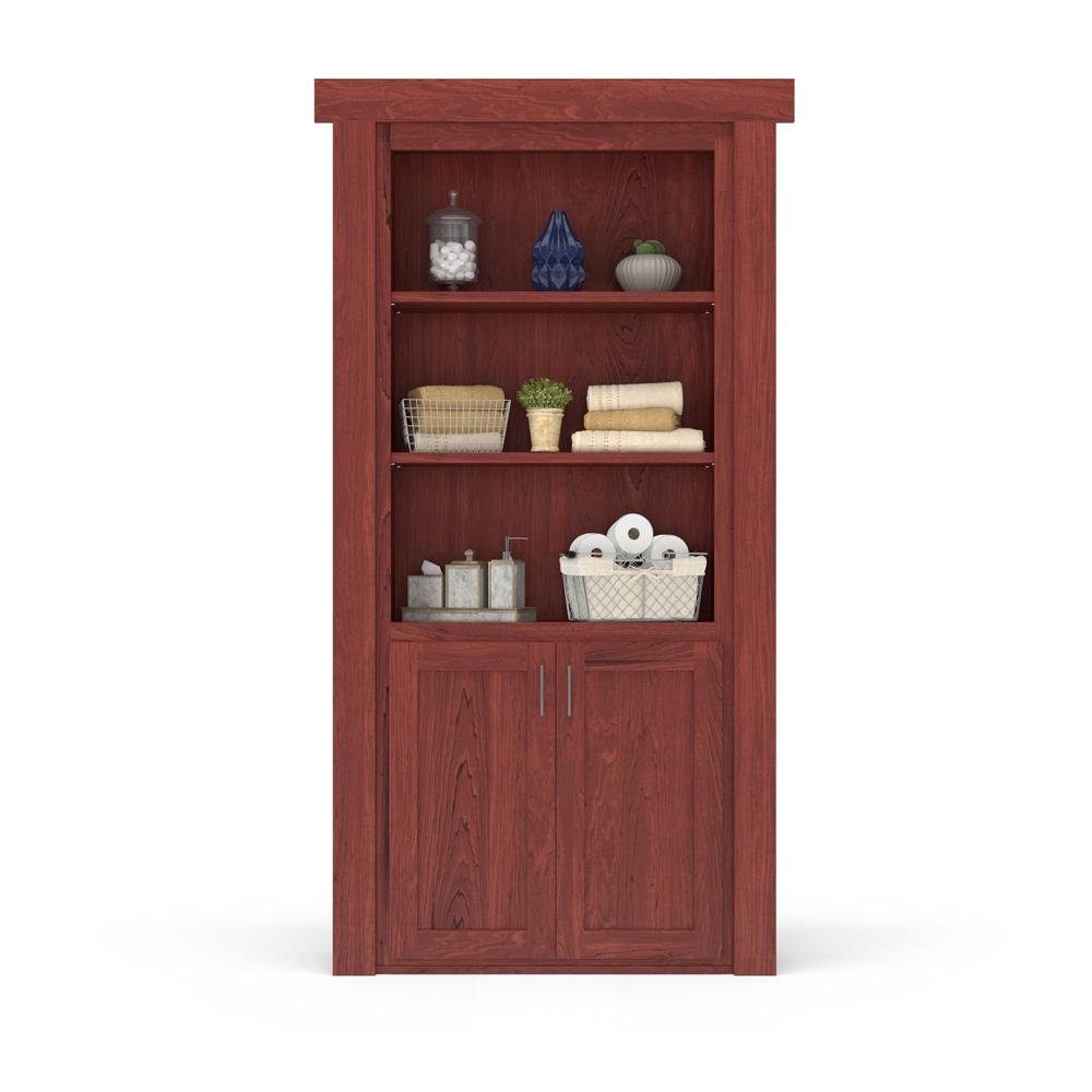 Hidden Flush Mount Maple Hamper Door - Tampa Home & Garden Store