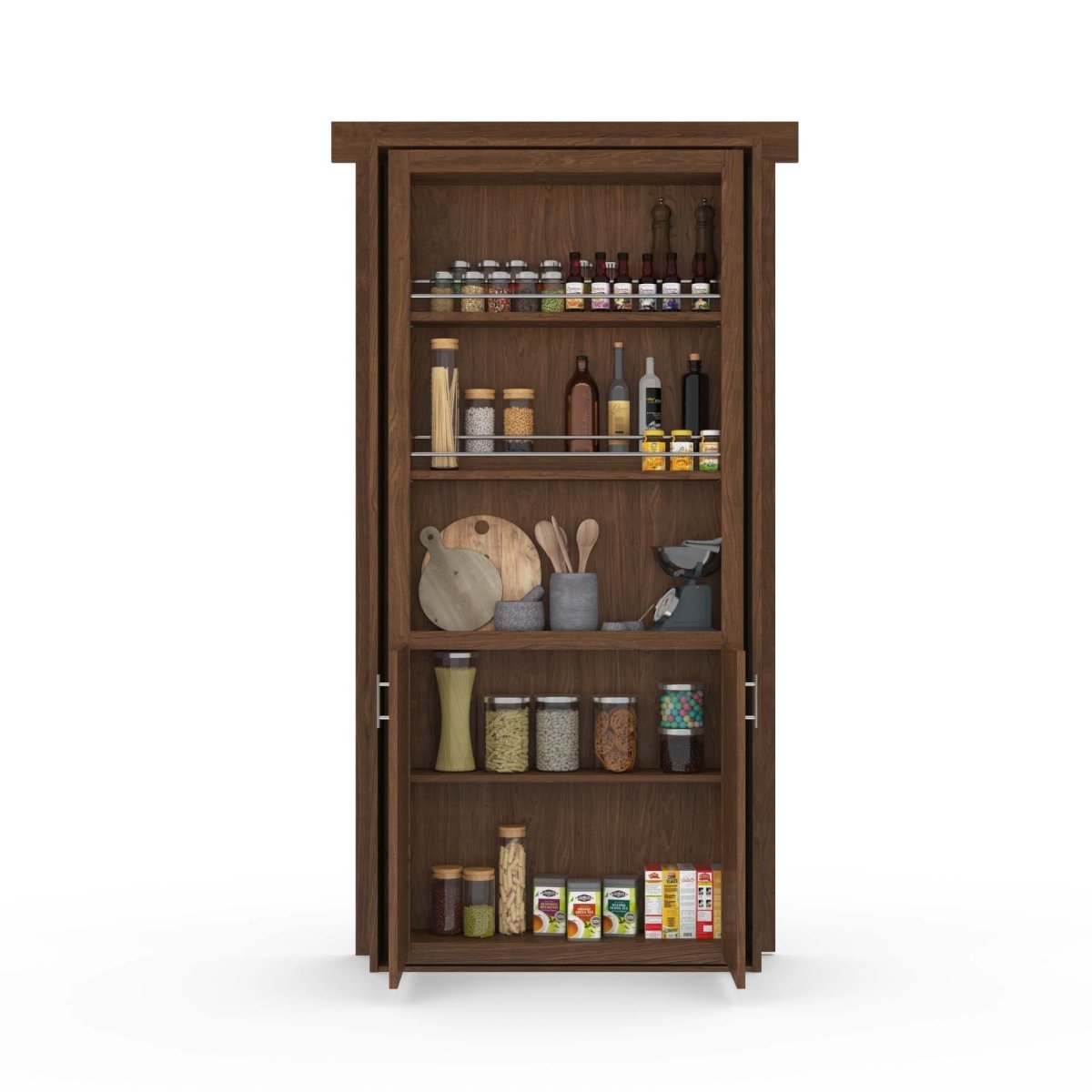 Hidden Flush Mount Maple Pantry Door - Tampa Home & Garden Store