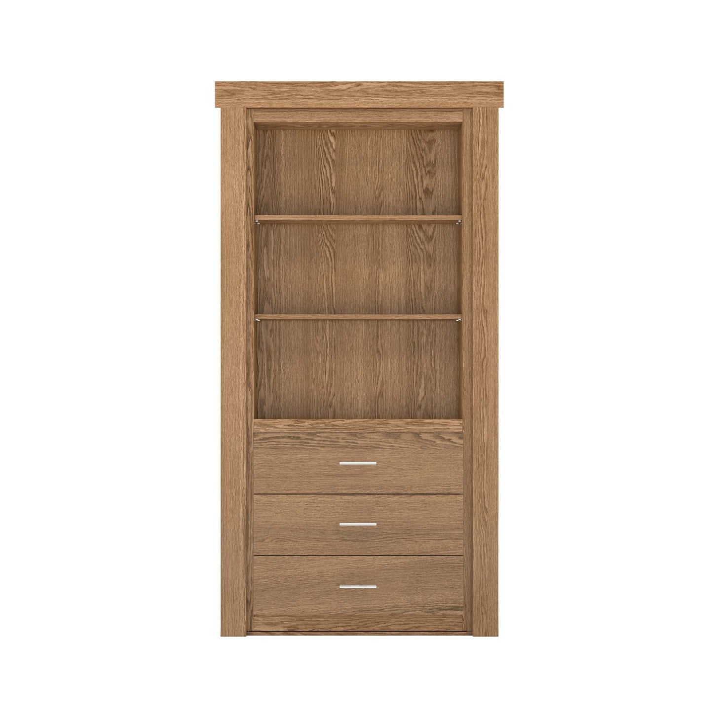 Hidden Flush Mount Oak Dresser Door - Tampa Home & Garden Store