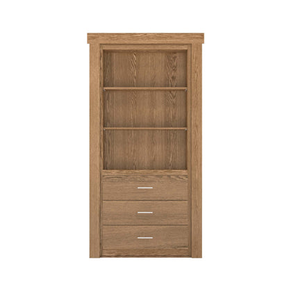Hidden Flush Mount Oak Dresser Door - Tampa Home & Garden Store