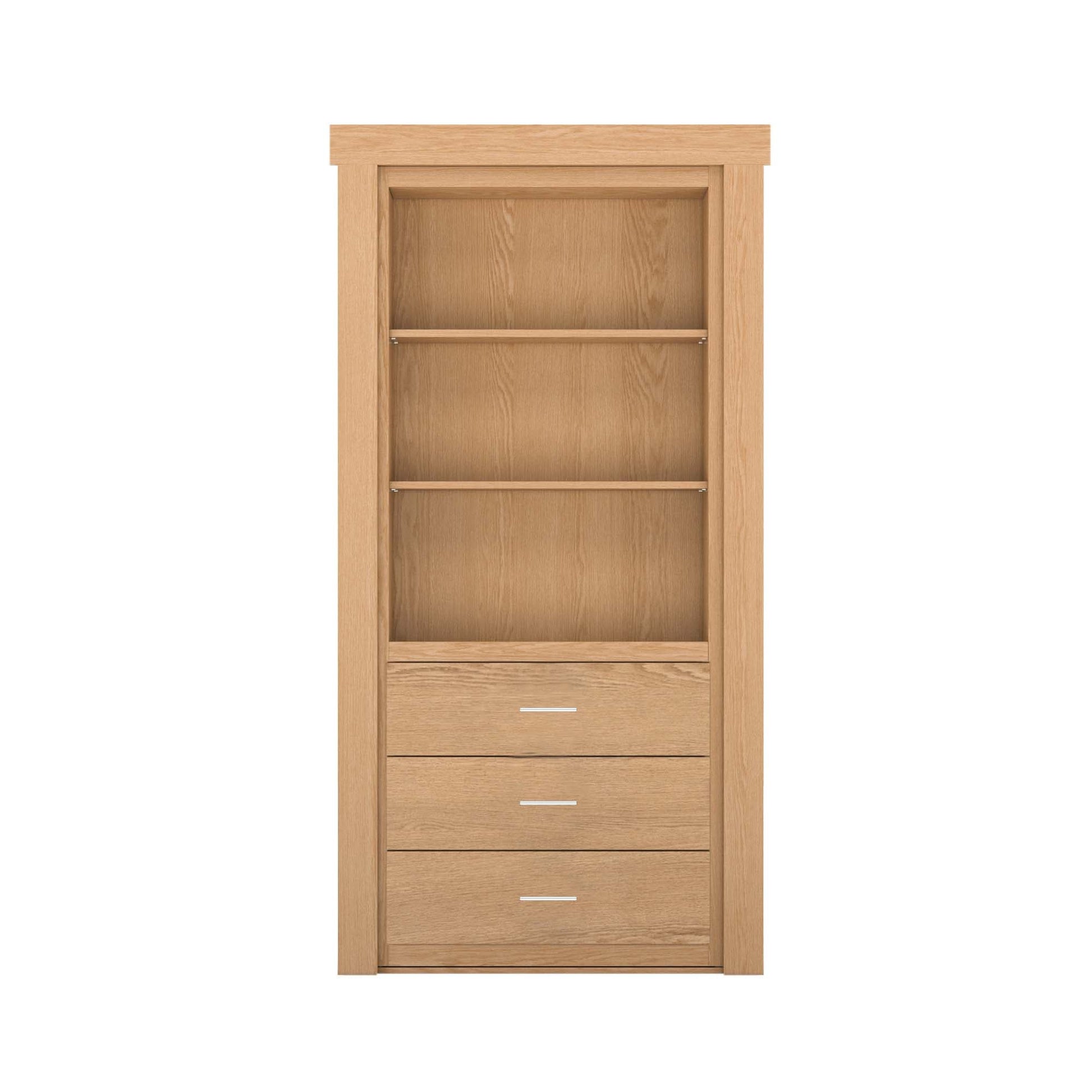 Hidden Flush Mount Oak Dresser Door - Tampa Home & Garden Store