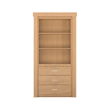 Hidden Flush Mount Oak Dresser Door - Tampa Home & Garden Store