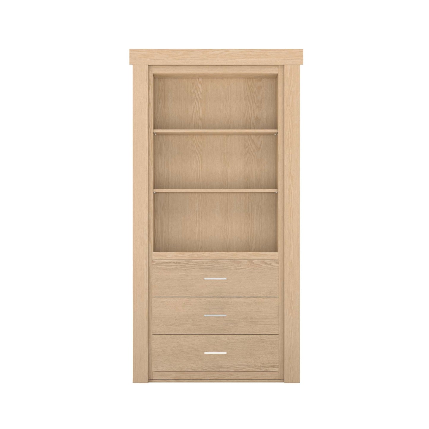 Hidden Flush Mount Oak Dresser Door - Tampa Home & Garden Store
