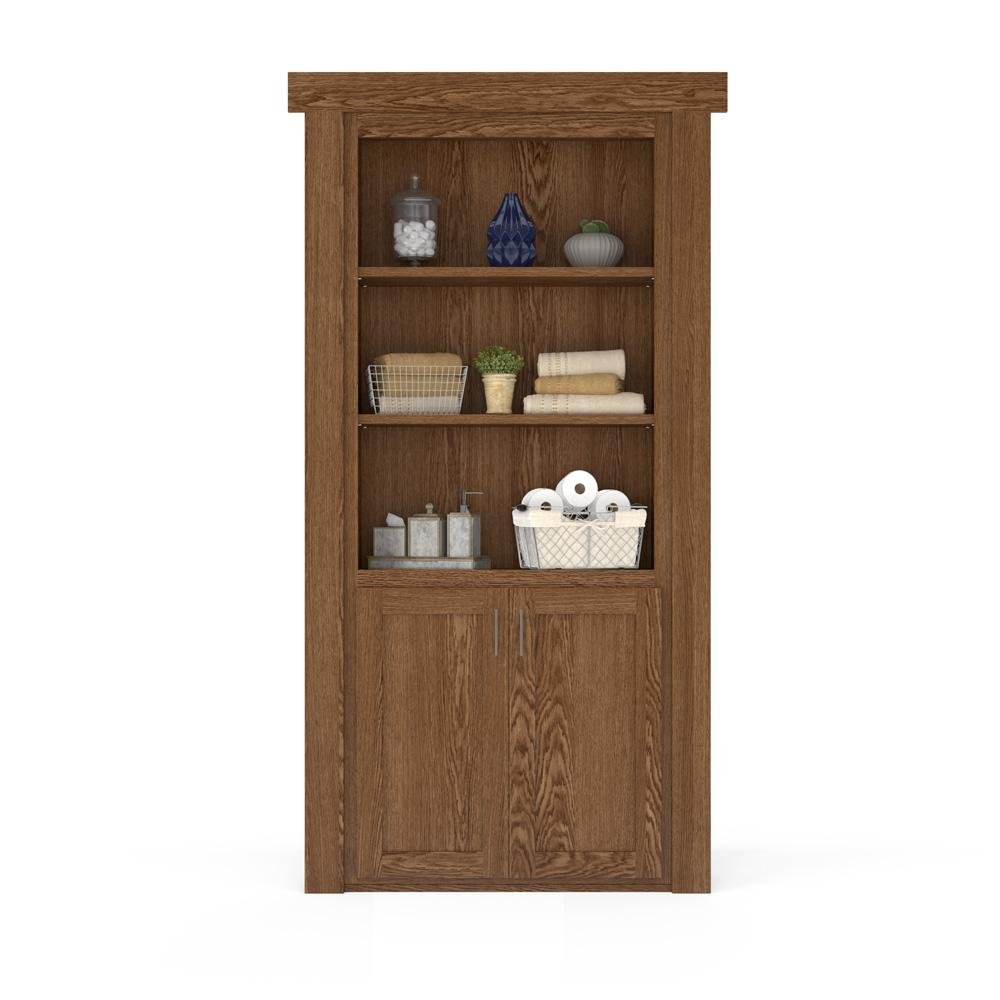 Hidden Flush Mount Oak Hamper Door - Tampa Home & Garden Store