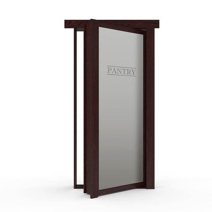 Hidden Flush Mount Oak Pantry Door - Tampa Home & Garden Store