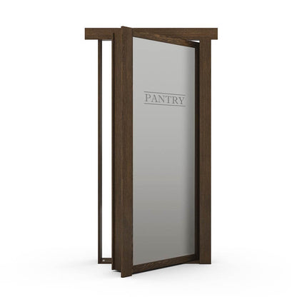 Hidden Flush Mount Oak Pantry Door - Tampa Home & Garden Store