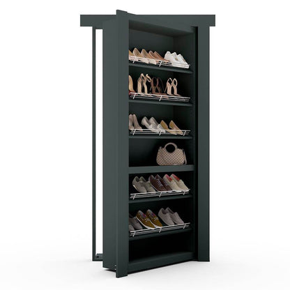 Hidden Flush Mount Paint Grade Shoe Rack Door - Tampa Home & Garden Store