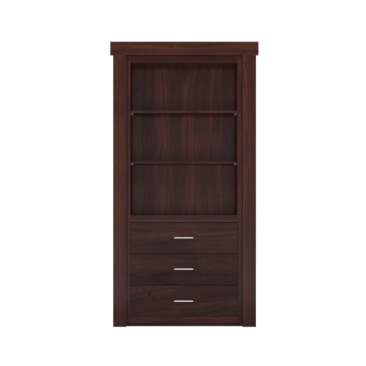 Hidden Flush Mount Walnut Dresser Door - Tampa Home & Garden Store