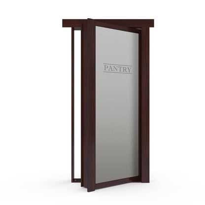 Hidden Flush Mount Walnut Pantry Door - Tampa Home & Garden Store
