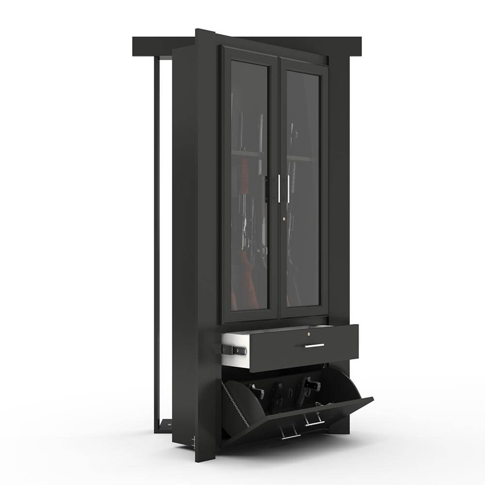 Hidden Gun Cabinet Door | Flush Mount Paint Grade - Tampa Home & Garden Store