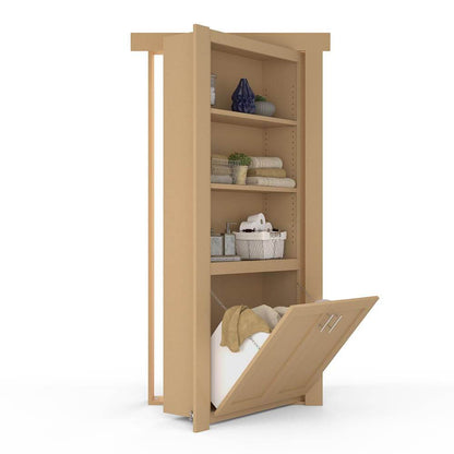 Hidden Hamper Door | Flush Mount Paint Grade - Tampa Home & Garden Store