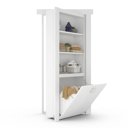 Hidden Hamper Door | Flush Mount Paint Grade - Tampa Home & Garden Store