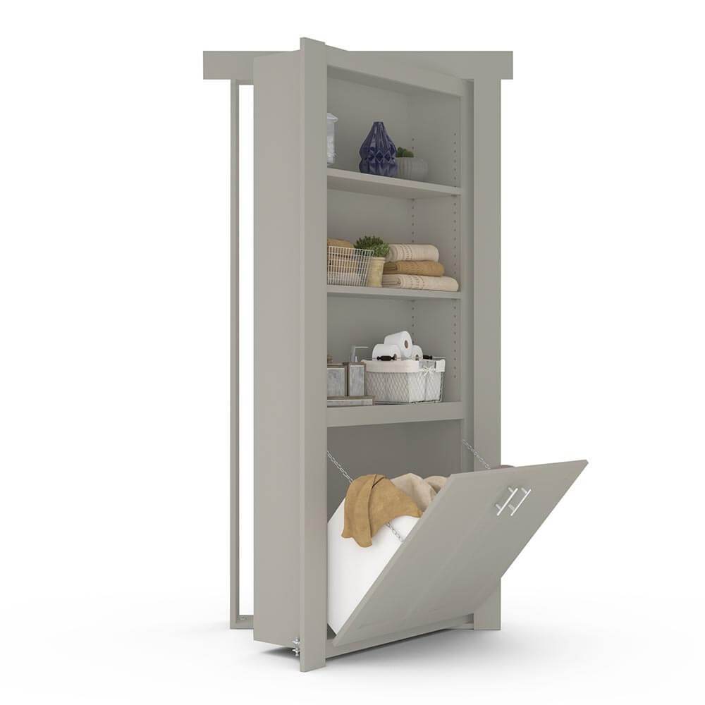 Hidden Hamper Door | Flush Mount Paint Grade - Tampa Home & Garden Store