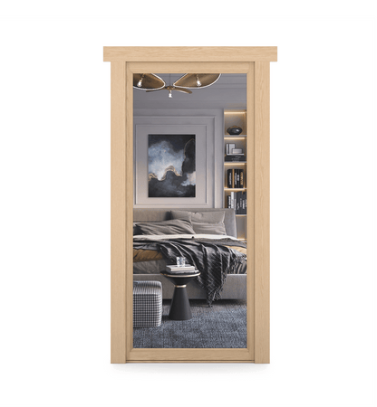 Hidden Oak Mirror Door - Tampa Home & Garden Store