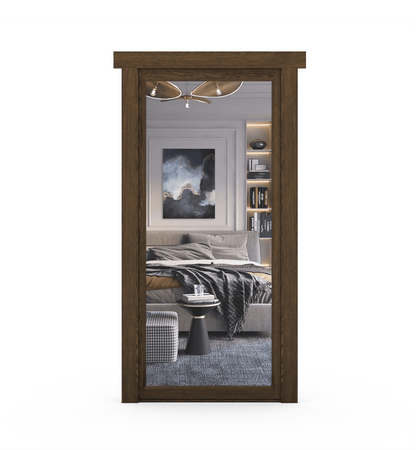 Hidden Oak Mirror Door - Tampa Home & Garden Store