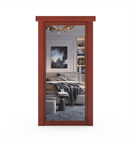 Hidden Oak Mirror Door - Tampa Home & Garden Store