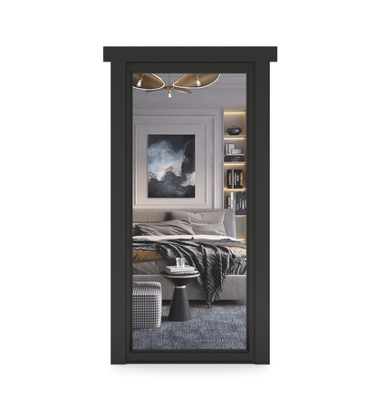 Hidden Paint Grade Mirror Door - Tampa Home & Garden Store
