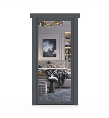 Hidden Paint Grade Mirror Door - Tampa Home & Garden Store
