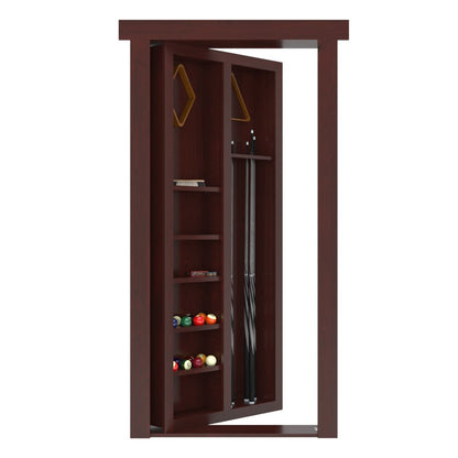 Hidden Pool Cue Door | Flush Mount Knotty Alder - Tampa Home & Garden Store