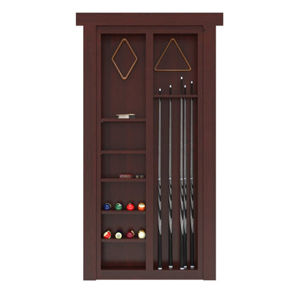 Hidden Pool Cue Door | Flush Mount Knotty Alder - Tampa Home & Garden Store
