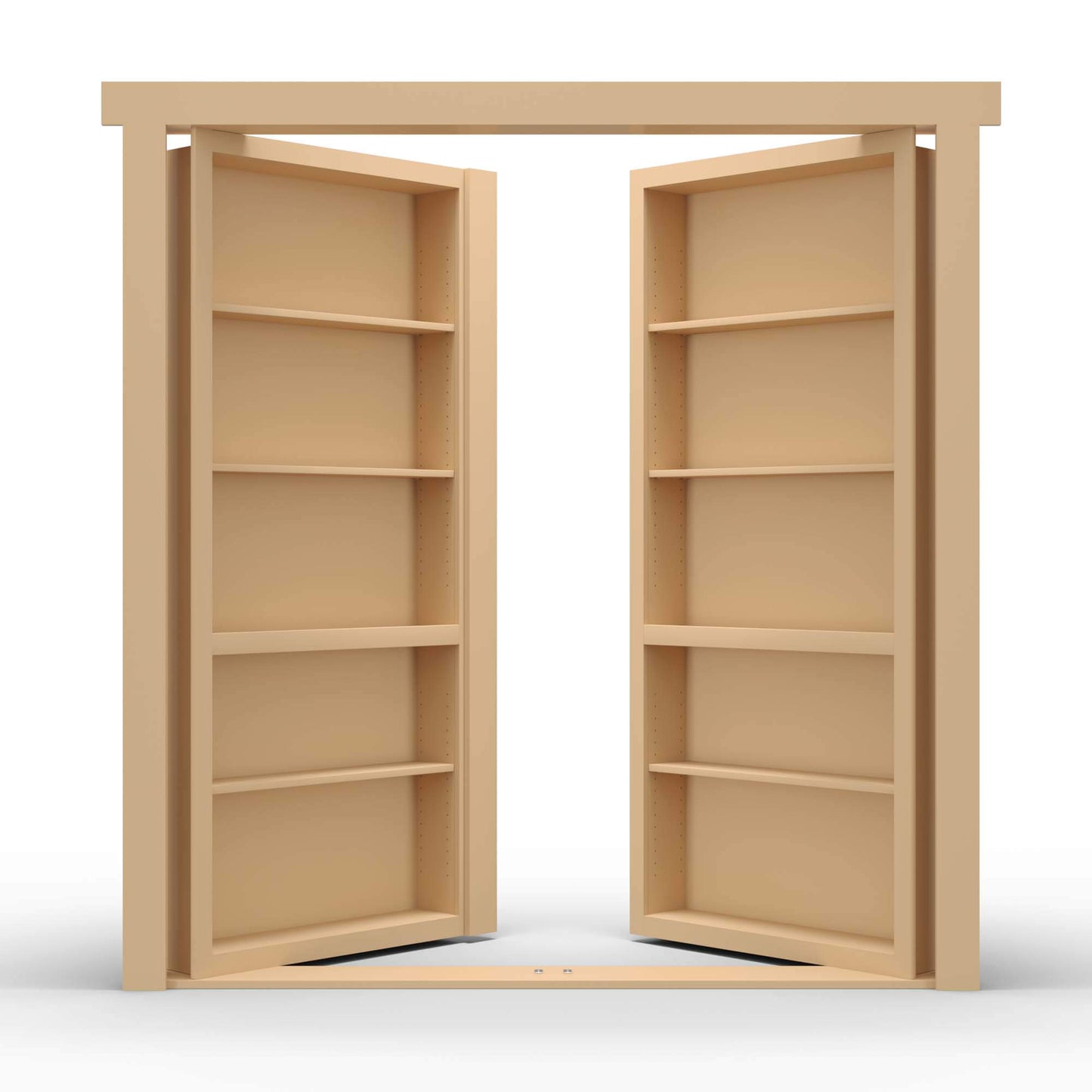 Hidden Room French Door | Bookshelf Door - Tampa Home & Garden Store