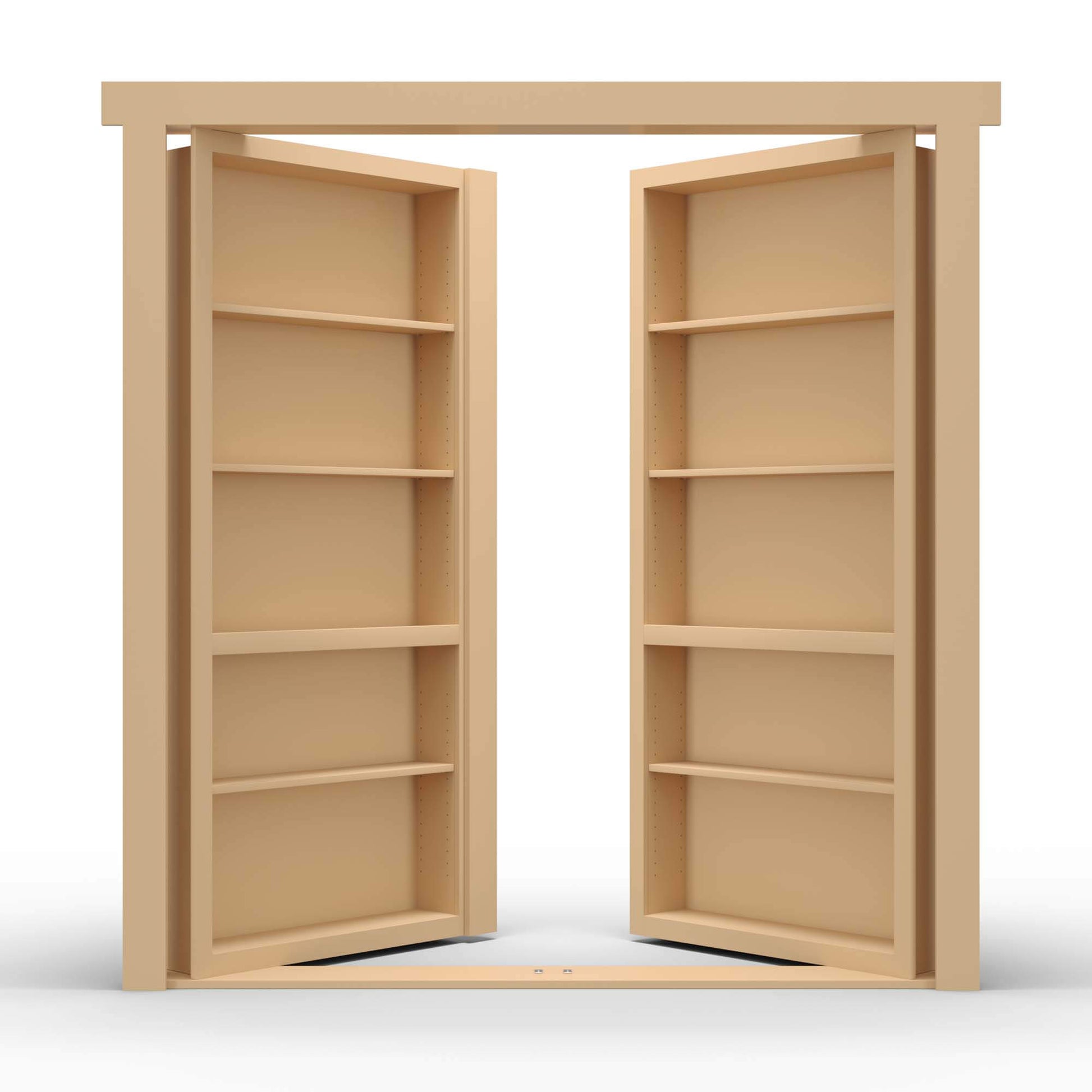 Hidden Room French Door | Bookshelf Door - Tampa Home & Garden Store