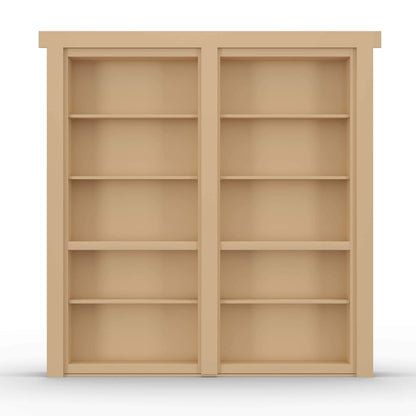 Hidden Room French Door | Bookshelf Door - Tampa Home & Garden Store