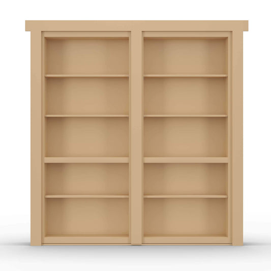 Hidden Room French Door | Bookshelf Door - Tampa Home & Garden Store