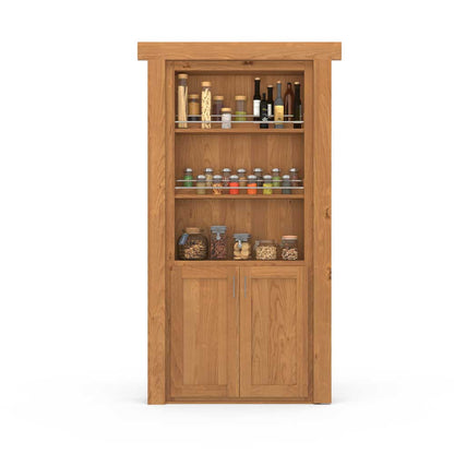 Hidden Room Spice Rack Door | Flush Mount Knotty Alder - Tampa Home & Garden Store