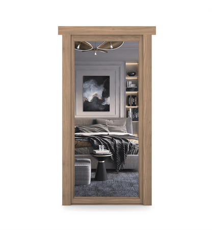 Hidden Walnut Mirror Door - Tampa Home & Garden Store
