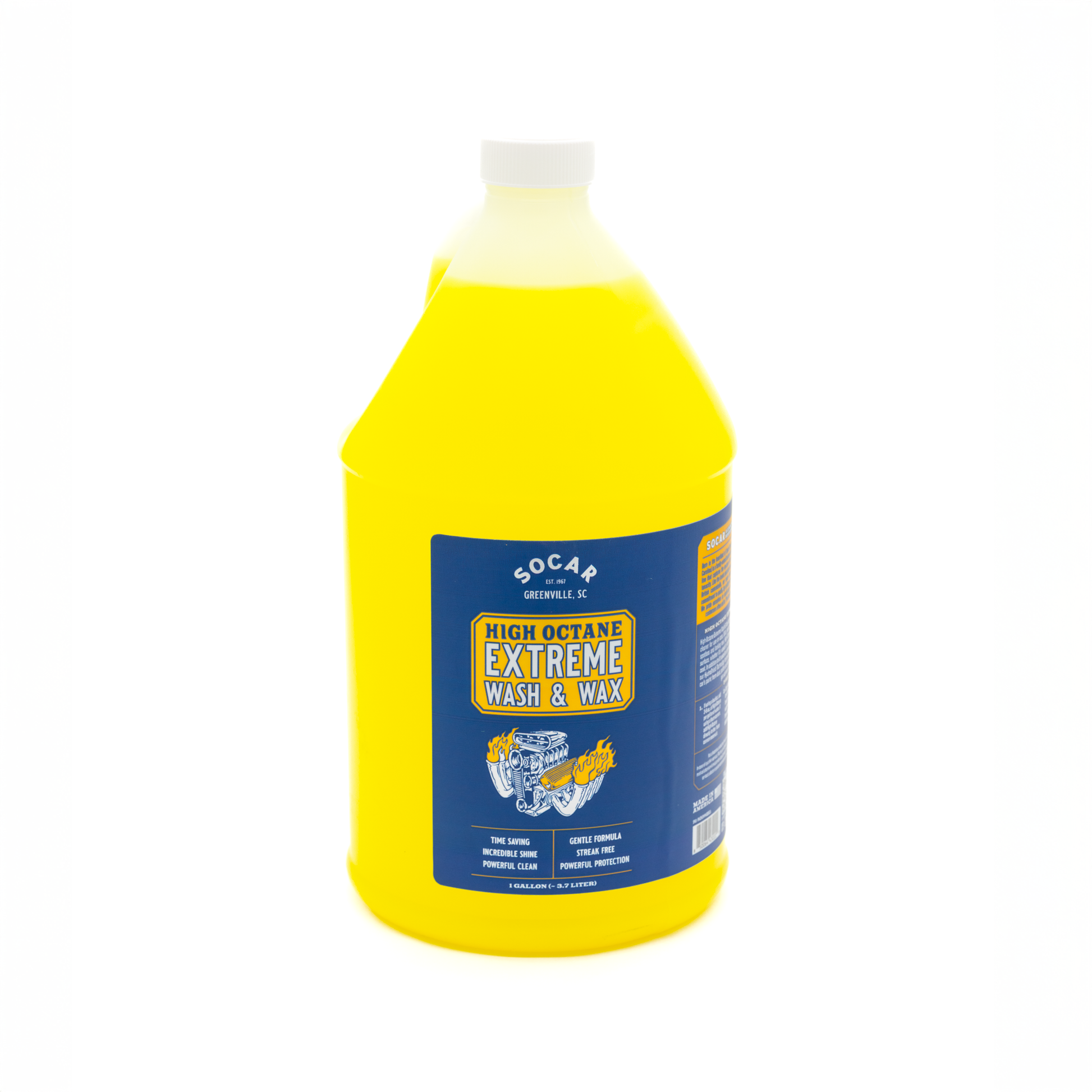 High Octane Extreme Ceramic Wash & Wax – Super Hydrophobic Car Soap for Shine & Protection - Tampa Home & Garden Store
