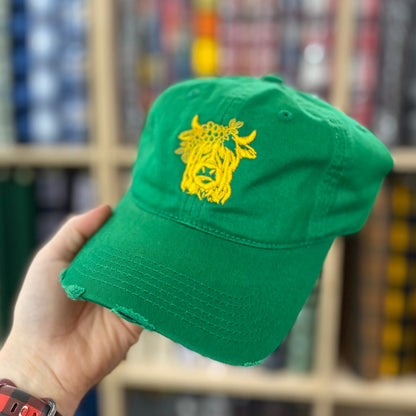 Highland Coo Hairy Cow Embroidered Hat - Multiple Customizable Options - Tampa Home & Garden Store