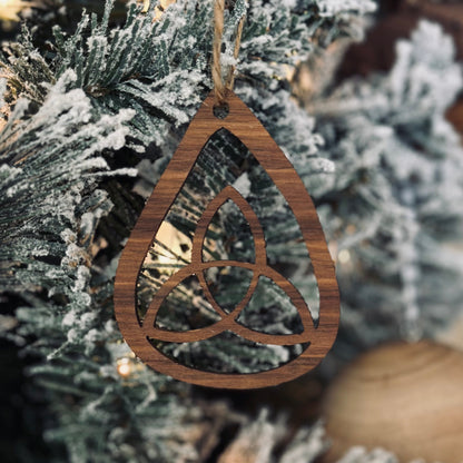 Highland Coo Hairy Cow - Wooden Ornament Collection by Acorn & Fox - Tampa Home & Garden Store