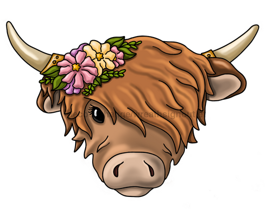 Highland Cow Sign, Country Sign, Yak Sign, wood sign, PCD-W-028 - Tampa Home & Garden Store