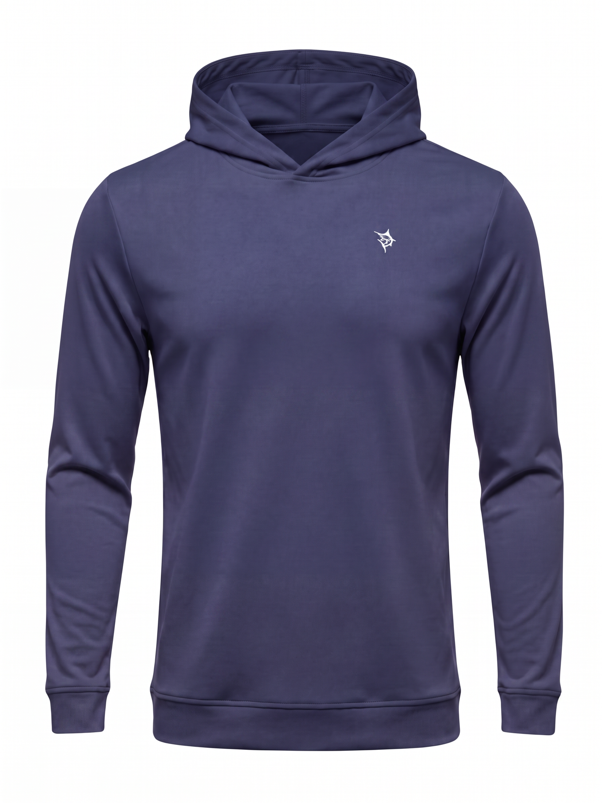 Hillside Hoodie navy sweatshirt with white logo White Water Life on Tampa Home & Garden Store