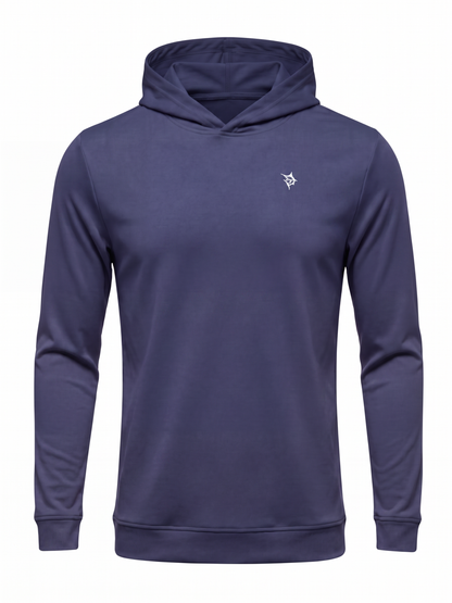 Hillside Hoodie navy sweatshirt with white logo White Water Life on Tampa Home & Garden Store