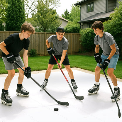 Hockey Flooring Tiles for Training Dryland Synthetic Ice Tiles Hockey Shooting Equipment