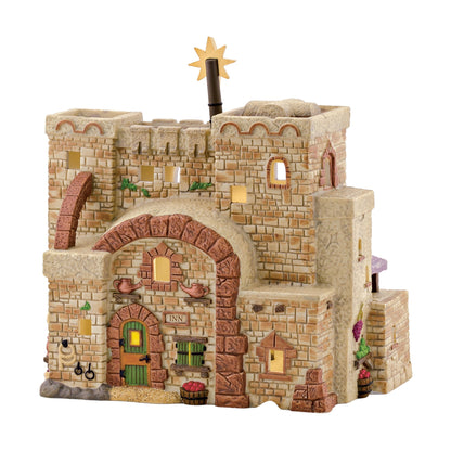 Holy Land Little Town Of Bethlehem - The Inn Lit House - Tampa Home & Garden Store
