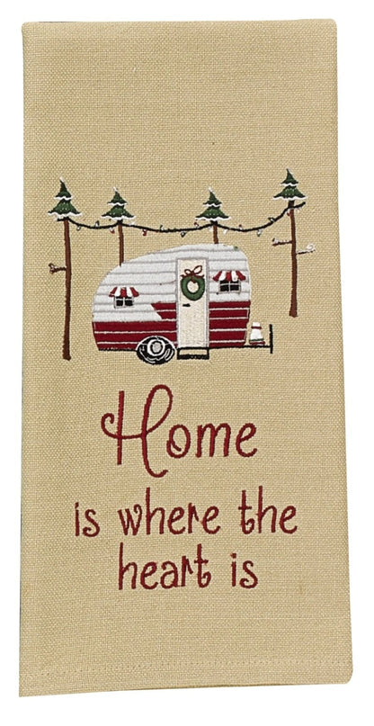 Home Is Where The Heart is Dish Towel - Tampa Home & Garden Store