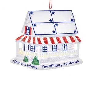Home Where Military Sends Us Ornament - Tampa Home & Garden Store