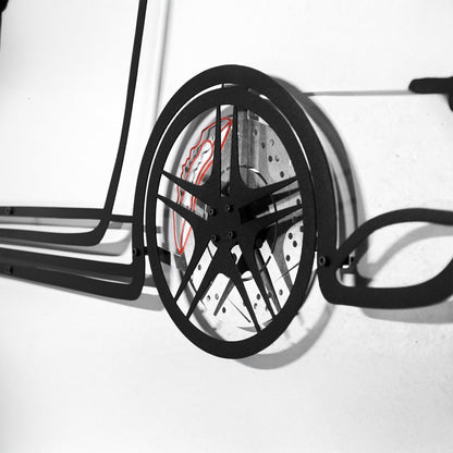 Honda S2000 Wall Art – JDM Steel Silhouette with Spinning Wheels-KAFMEKA029 - Tampa Home & Garden Store