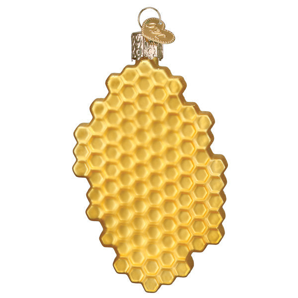 Honeycomb  Glass Ornament - Tampa Home & Garden Store