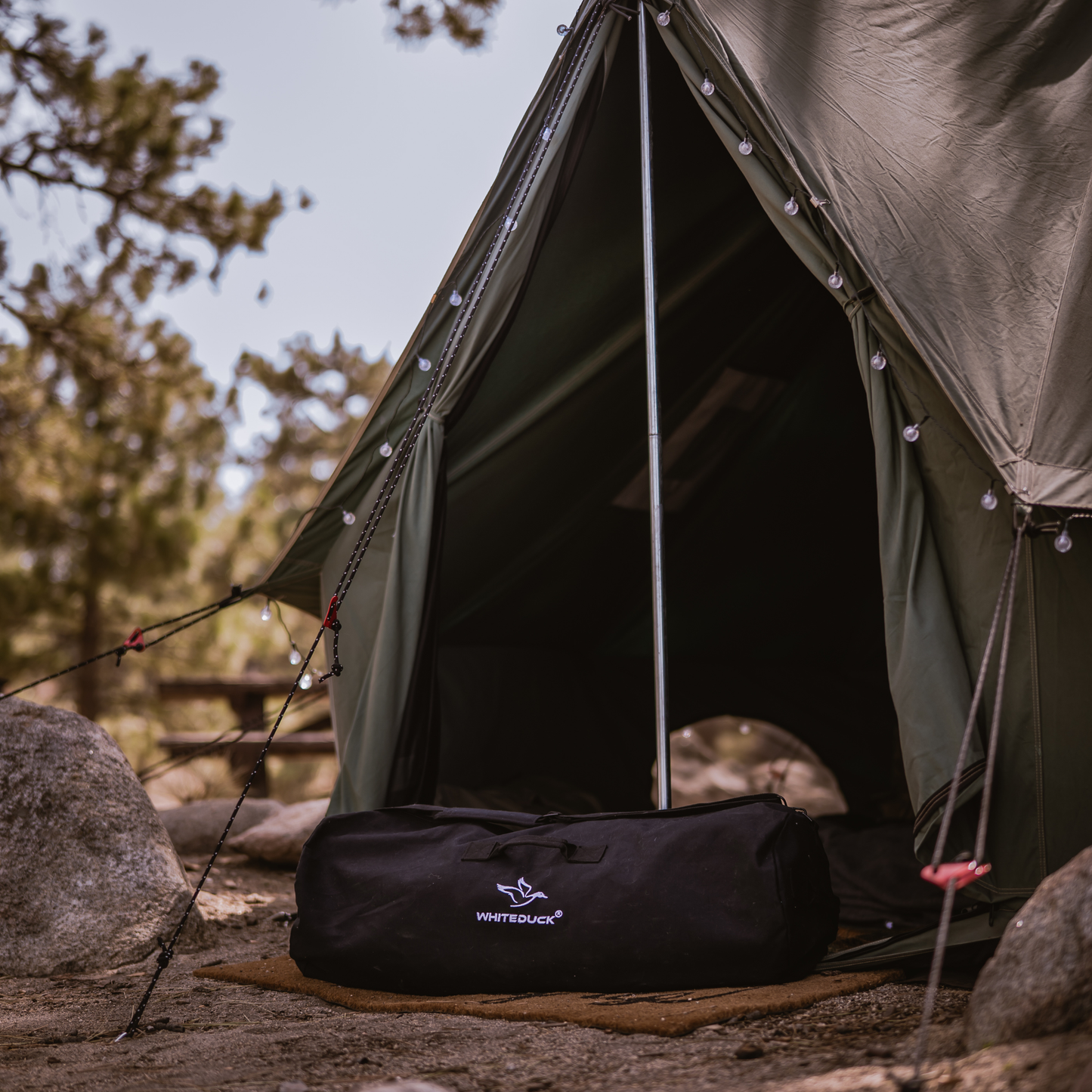 Hoplite Canvas Duffel Bag - Tampa Home & Garden Store