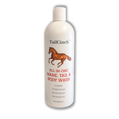 Horse Mane, Tail + Body Wash | Equine Wash by TailCinch - Tampa Home & Garden Store