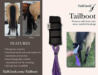 Horse Tailboot | Equine Tail Boot - Tampa Home & Garden Store