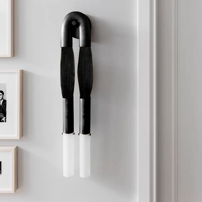 Modern Brass and Glass Wall Sconce